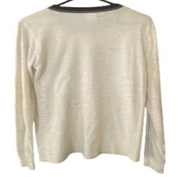 Pink Victoria Secret Womens T Shirt Size Small Black Velvet Gold Sequined Logo - Picture 3 of 7